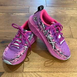 ASICS Girl's Gel-Noosa Tri 16 Sneakers - Size 4.5 - Bold Magenta/White